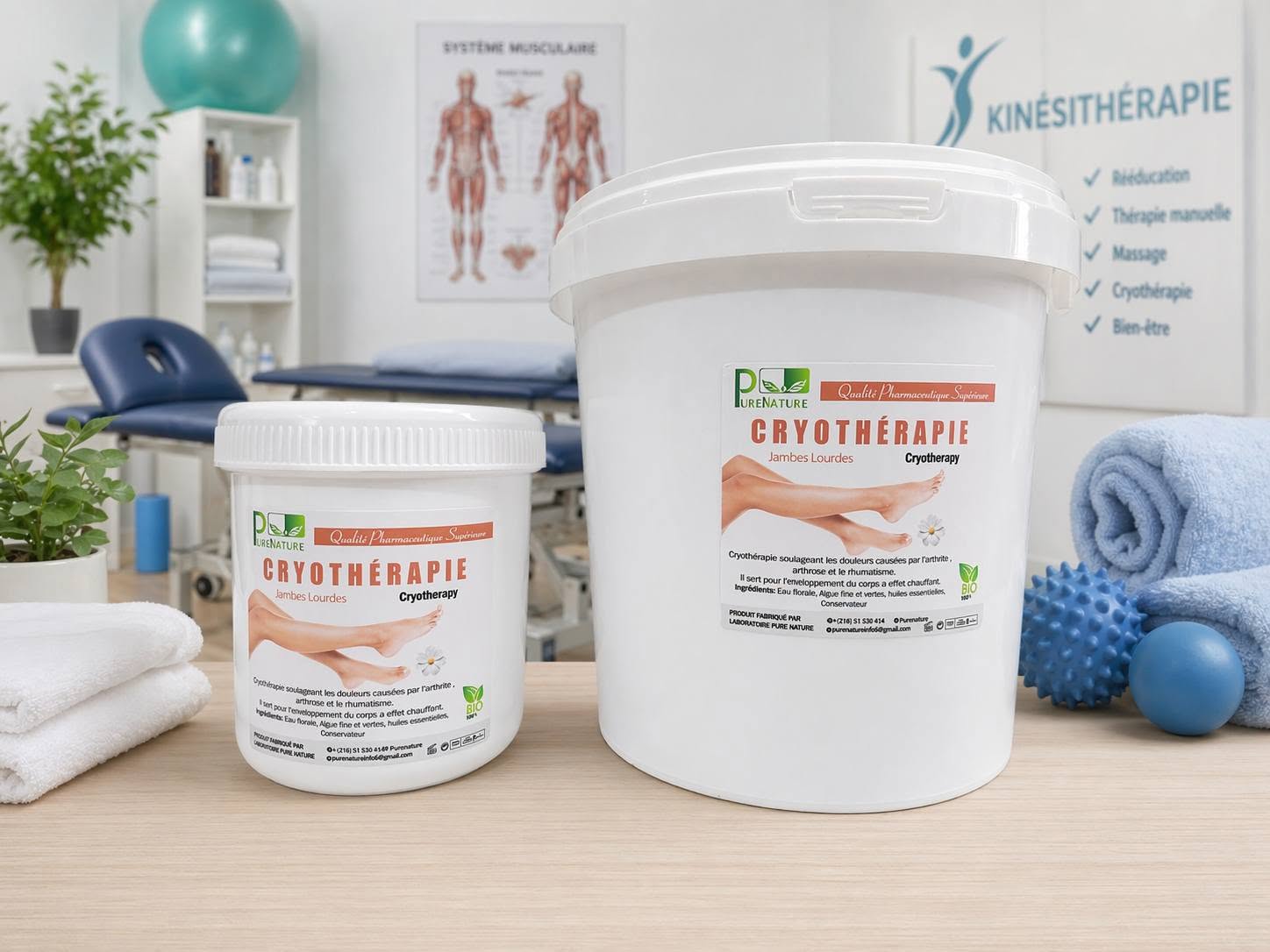 Cryothérapie Jambes Lourdes — PureNature